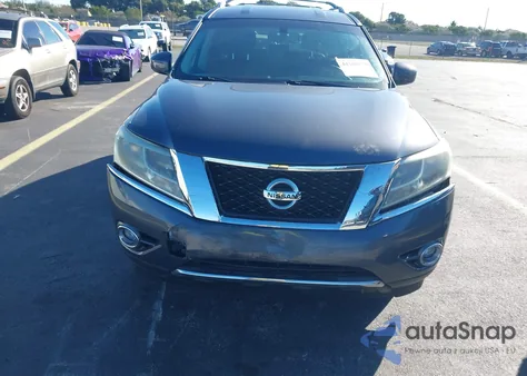 2014 Nissan Pathfinder Sl z USA, uszkodzony, nr VIN 5N1AR2MM6EC680717